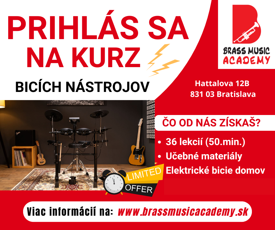 hudobny kurz bicie bratislava