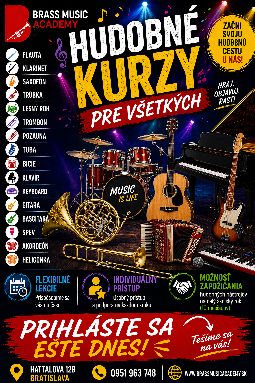 Hudobne kurzy bratislava