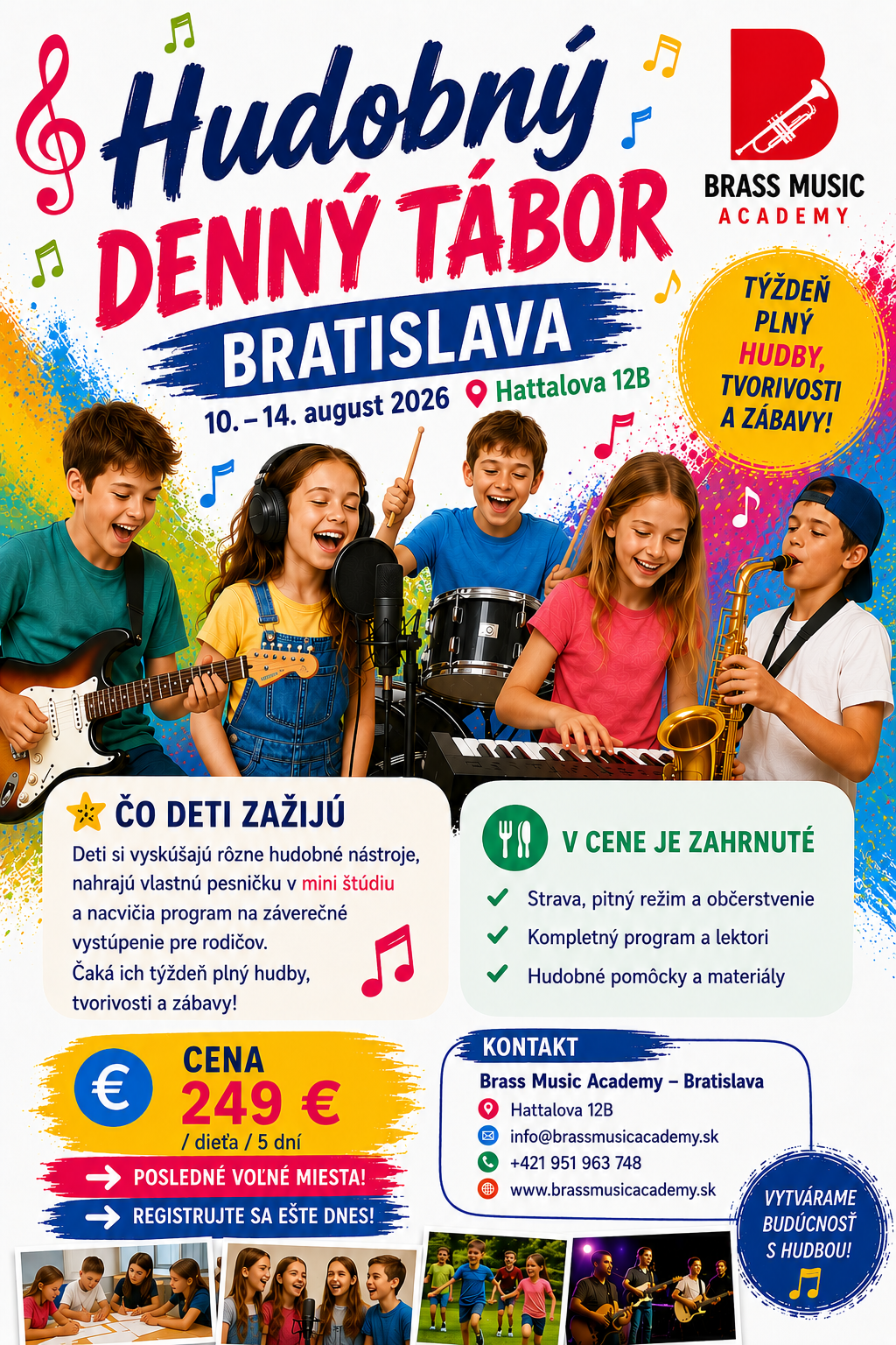 denny hudobny tabor Bratislava